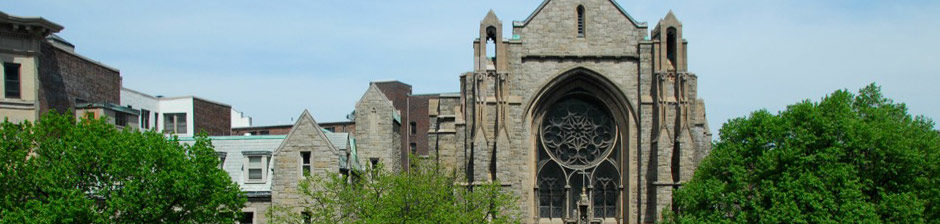Front exterior of St. Clement