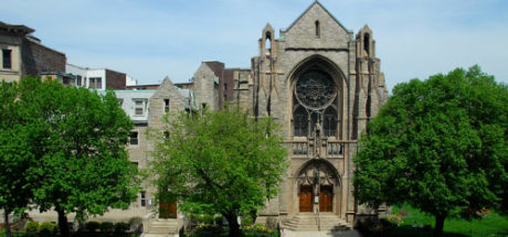 Front exterior of St. Clement