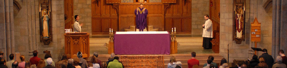 Mass at St. Clement Eucharistic Shrine