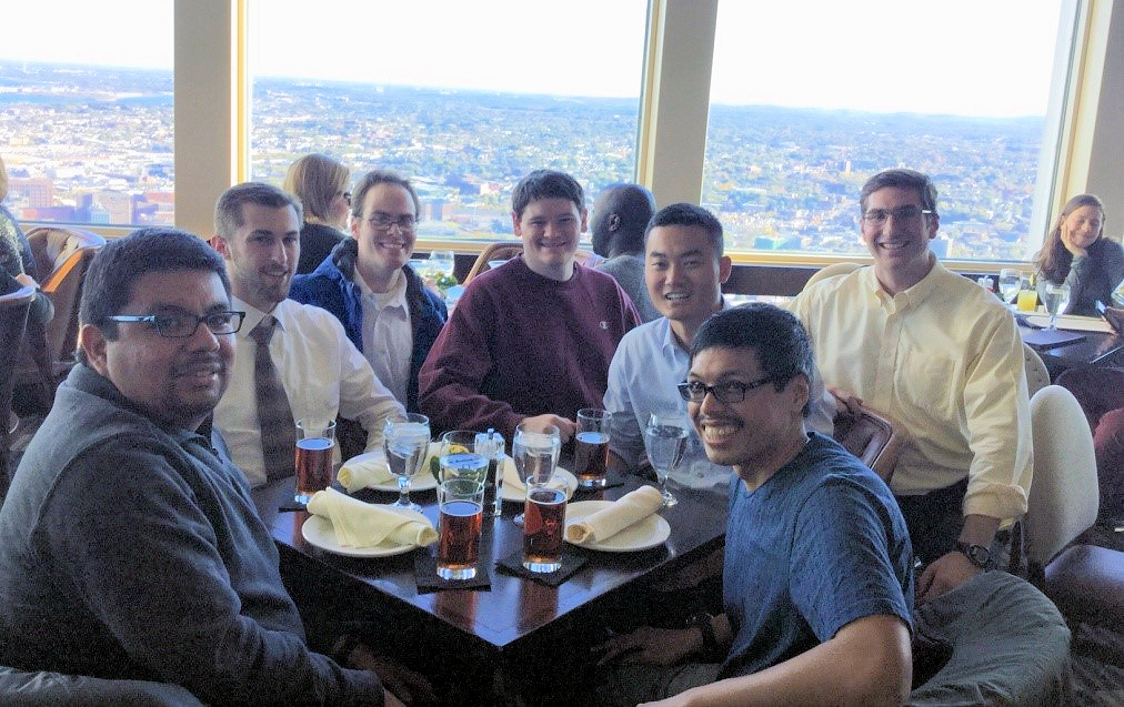 Meal with the Seminarians