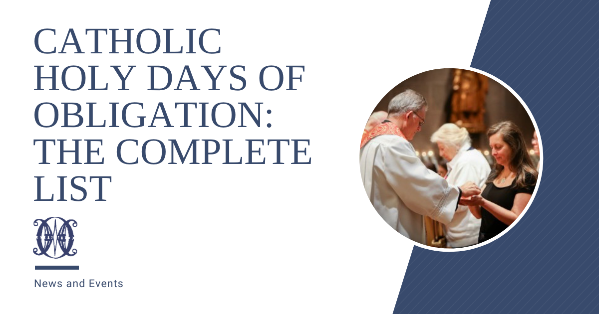 List Of Holy Days Of Obligation 2022 Book List 2022