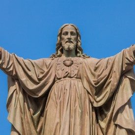 Statue depicting the Ascension of Jesus