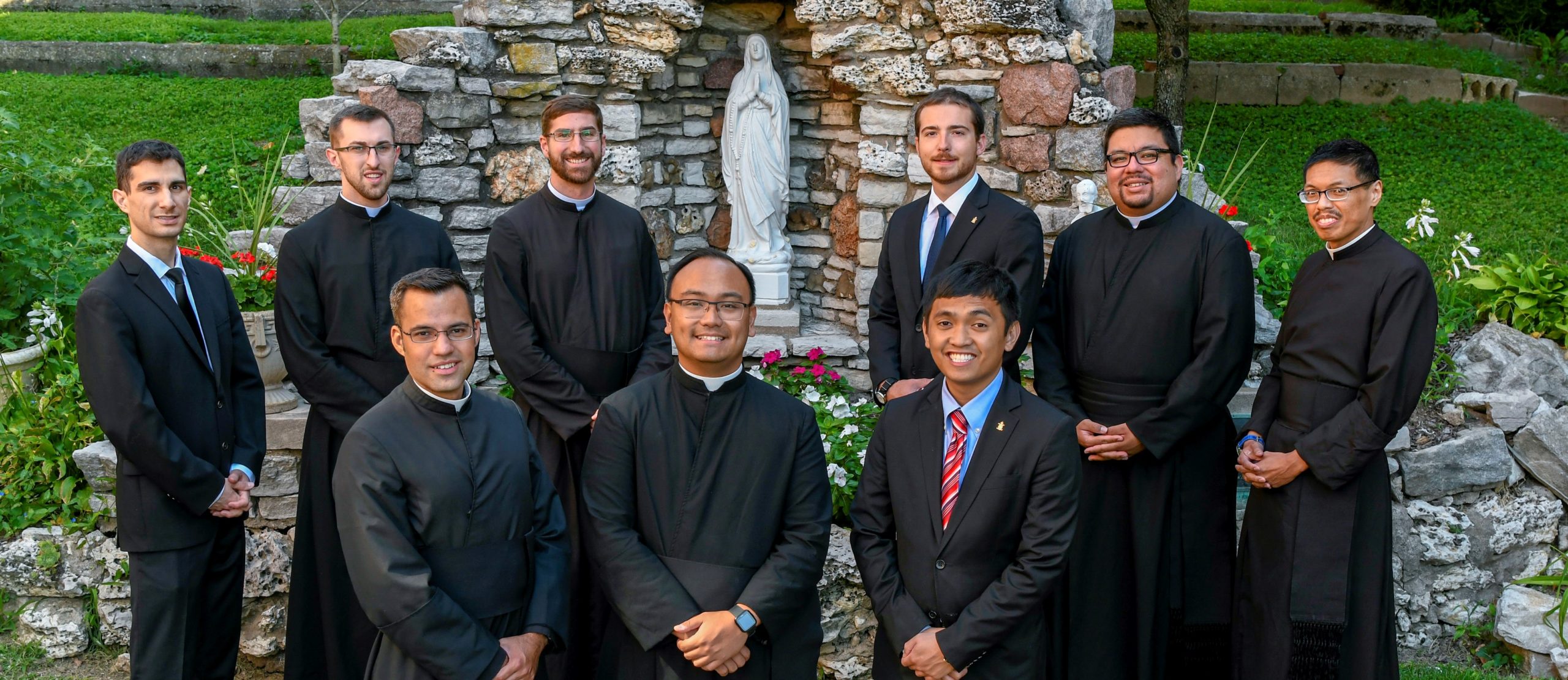 A group of Oblates of the Virgin Mary