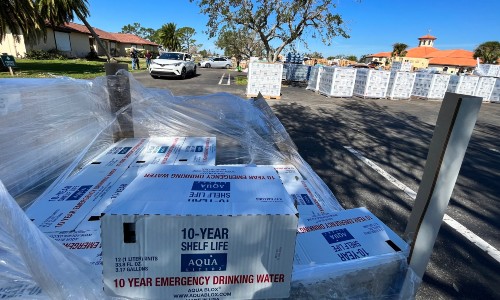 Cases of drinking water to pass out at San Pedro Church