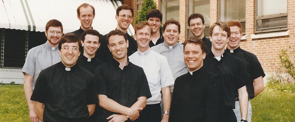 OMV seminarians in 1990