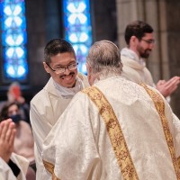 Deacon Jonas at his diaconate ordination