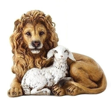 Lion and Lamb Ornament