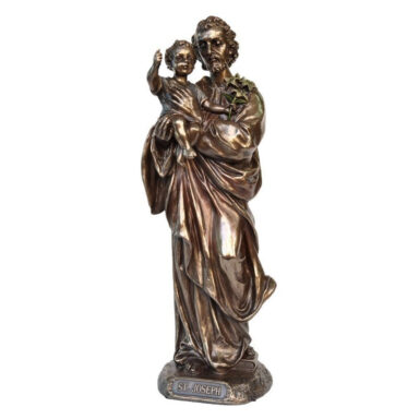 St. Joseph, 8” Bronze