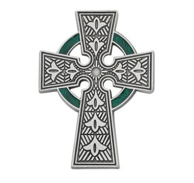 Celtic Auto Visor Clip with Irish Blessing Prayer Card