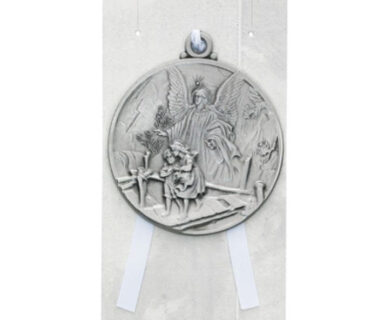 Guardian Angel Crib Medal
