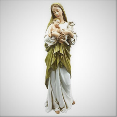 Madonna and Child with Lamb