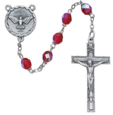 Red Crystal Rosary, Holy Spirit Center