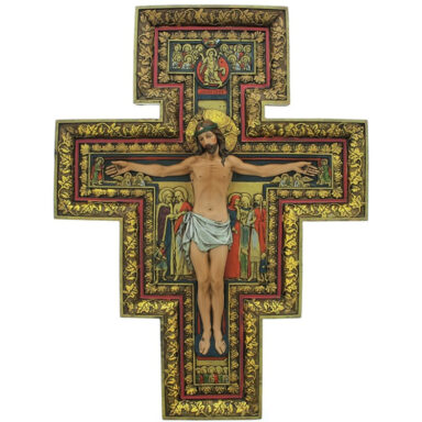 San Damiano Crucifix Relief, 10.5"