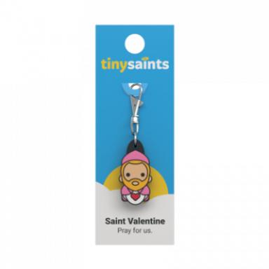 St. Valentine Tiny Saint Charm