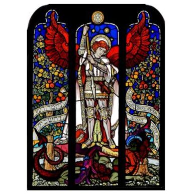 St. Michael Window Art