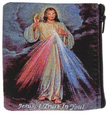 Divine Mercy Rosary Pouch