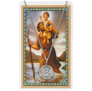 3/4" St Christopher - Travel