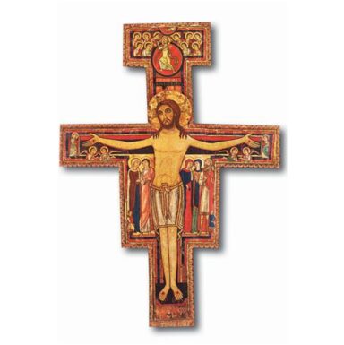 San Damiano Crucifix Icon, 8”