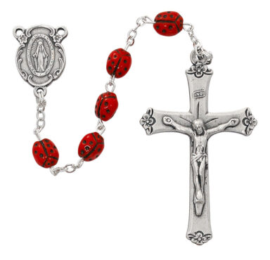 Ladybug rosary