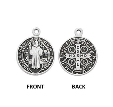 Sterling St. Benedict Medal (gift included)