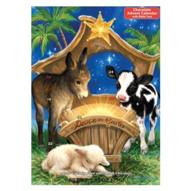 Chocolate Advent Calendar Peace (with Bible Text)