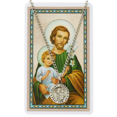 St. Joseph Medal with Prayer Card