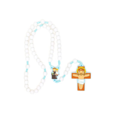 Saint Anthony Rosary - blue