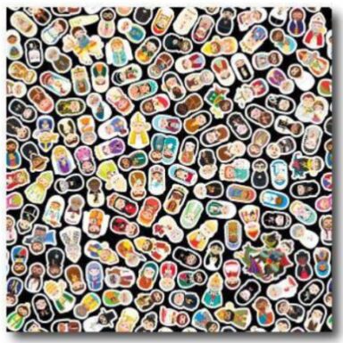 Saint Stickers 20' x 20' Puzzle