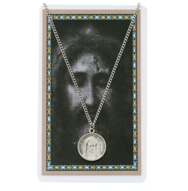 Holy Face of Jesus Medal with Prayer Card