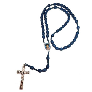 Bl. Carlo Acutis Rosary - blue