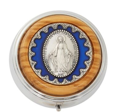 Miraculous Medal Rosary Box