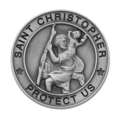 St. Christopher Visor Clip