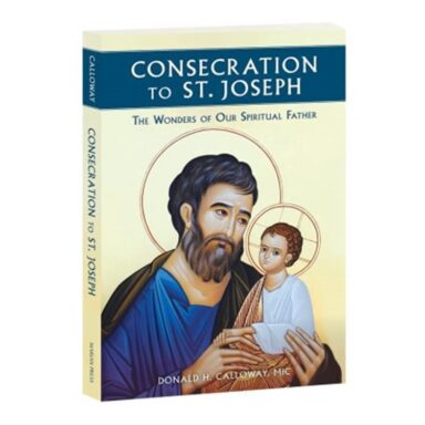 Consecration to St. Joseph book with prayer card