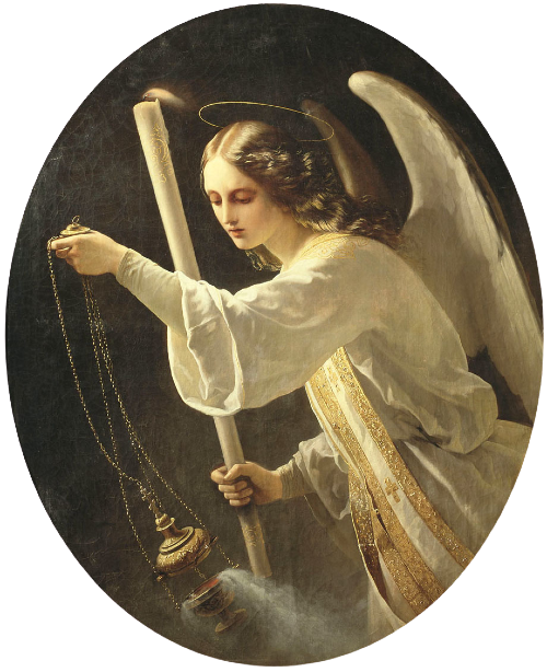 The Angel of the Censer, Carl Timoleon von Neff (1804-1876)